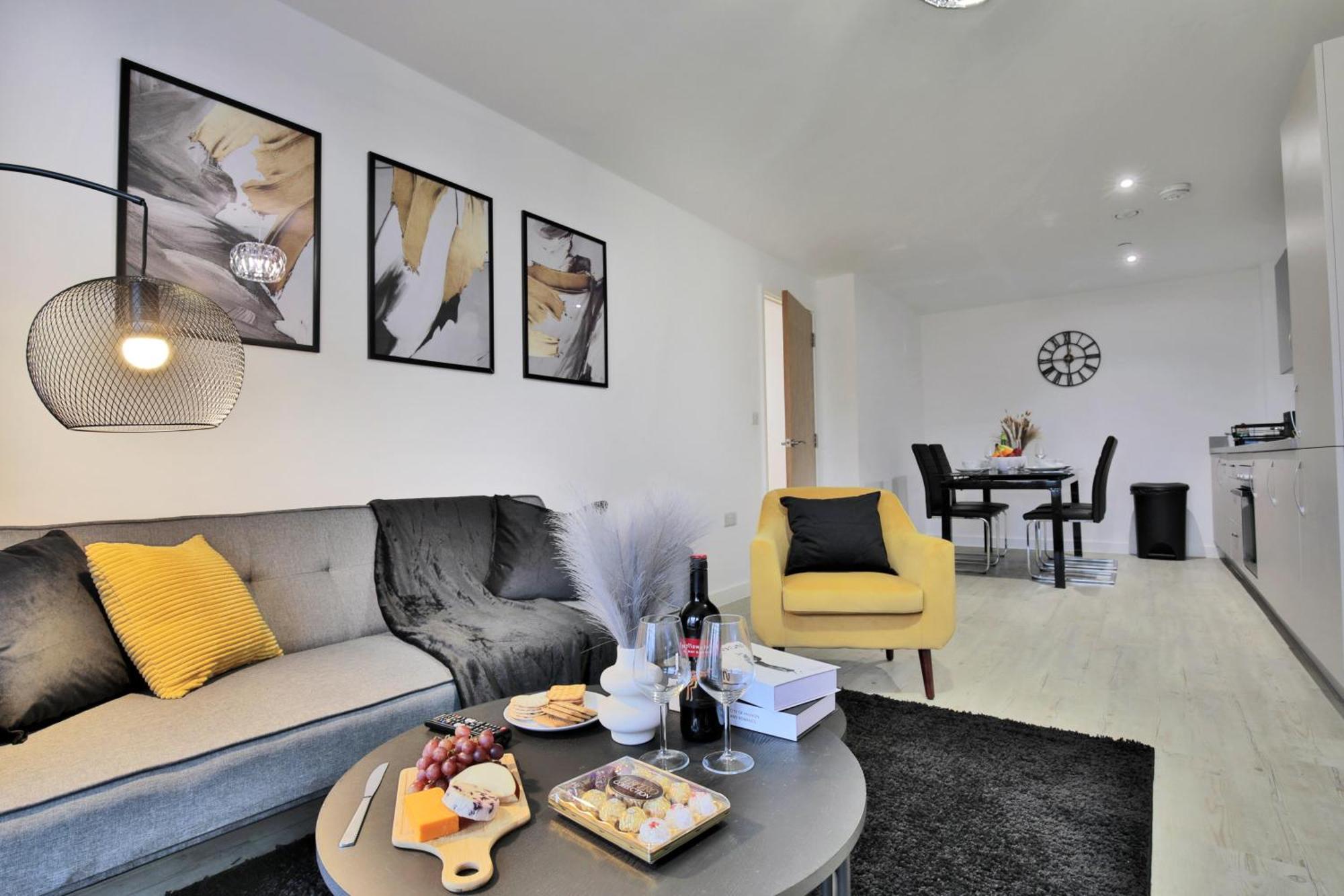 Apartment - 2-bed - Sleeps 4 - Wifi Manchester